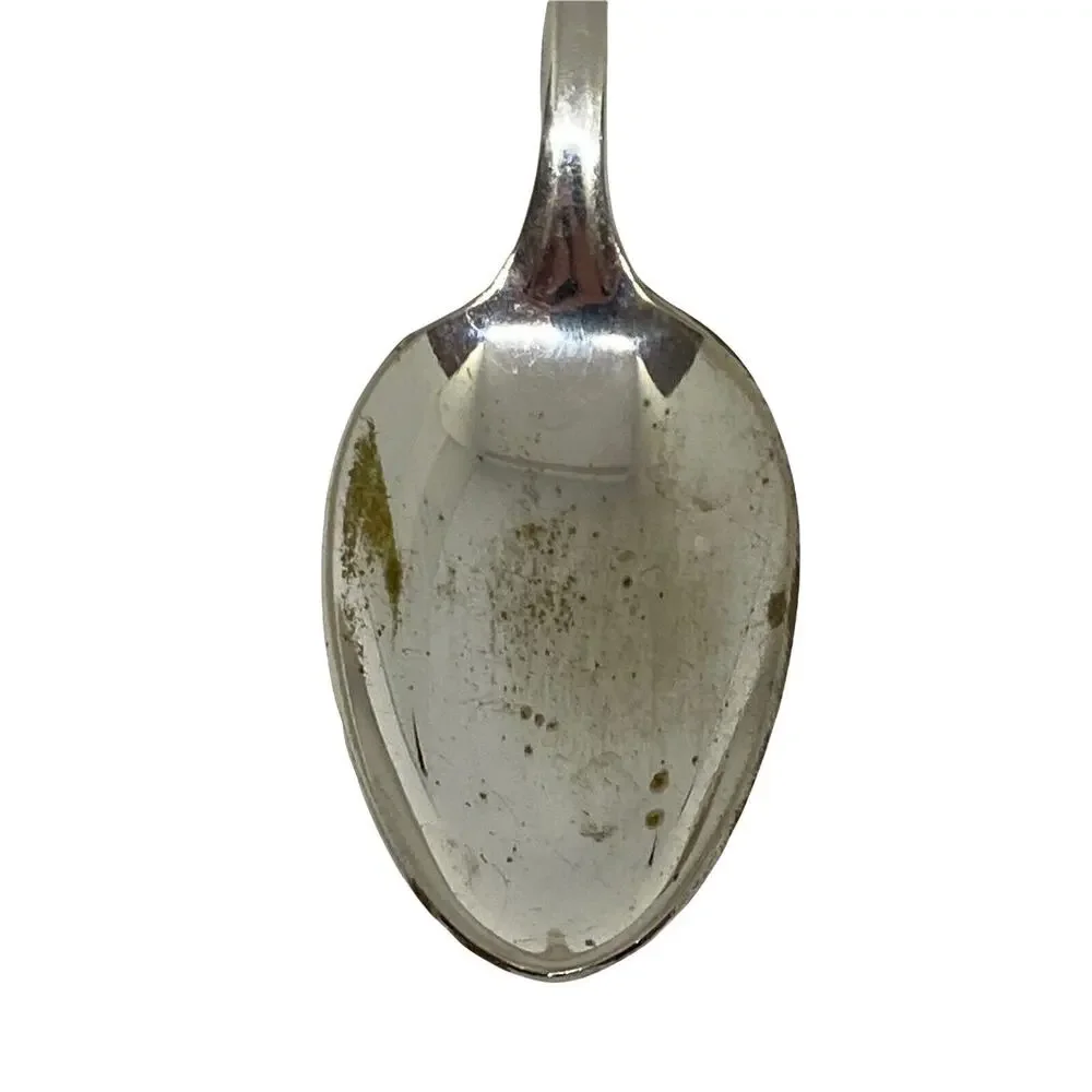 Midcentury Modern 1939 Court Silver Plate 7 5/8” Iced Tea Spoons Set Of Three